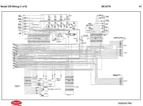 Download Peterbilt 348 electrical wiring Schematics manual – Workshop